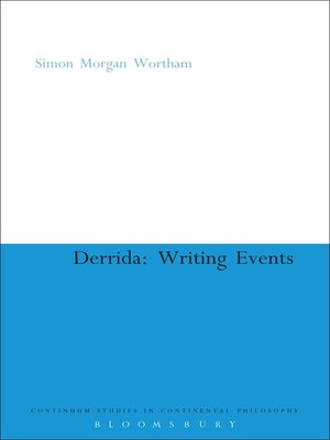 cover image of Derrida